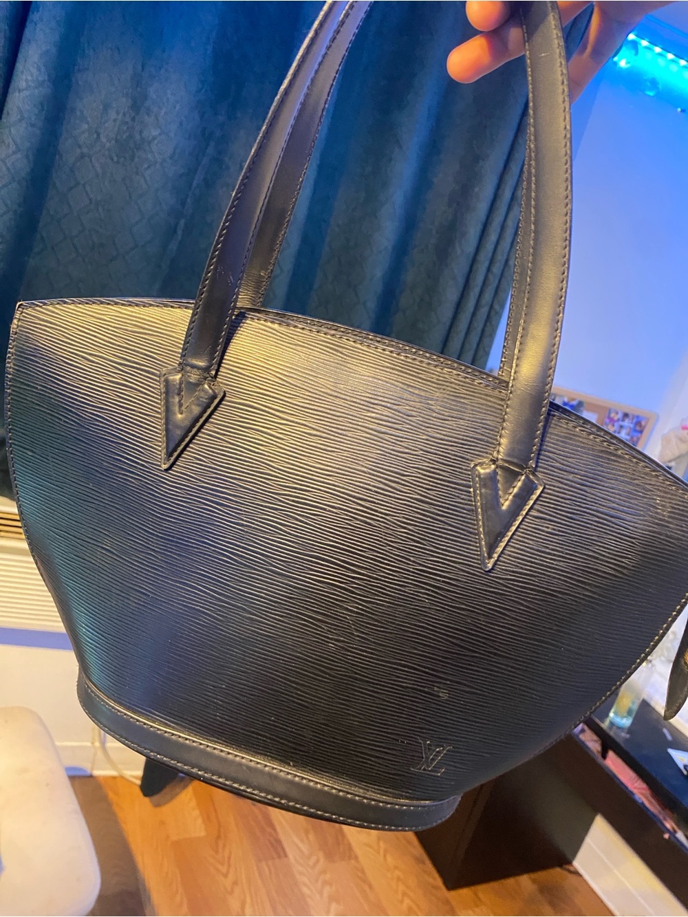 Louis Vuitton Black Epi Leather Tote